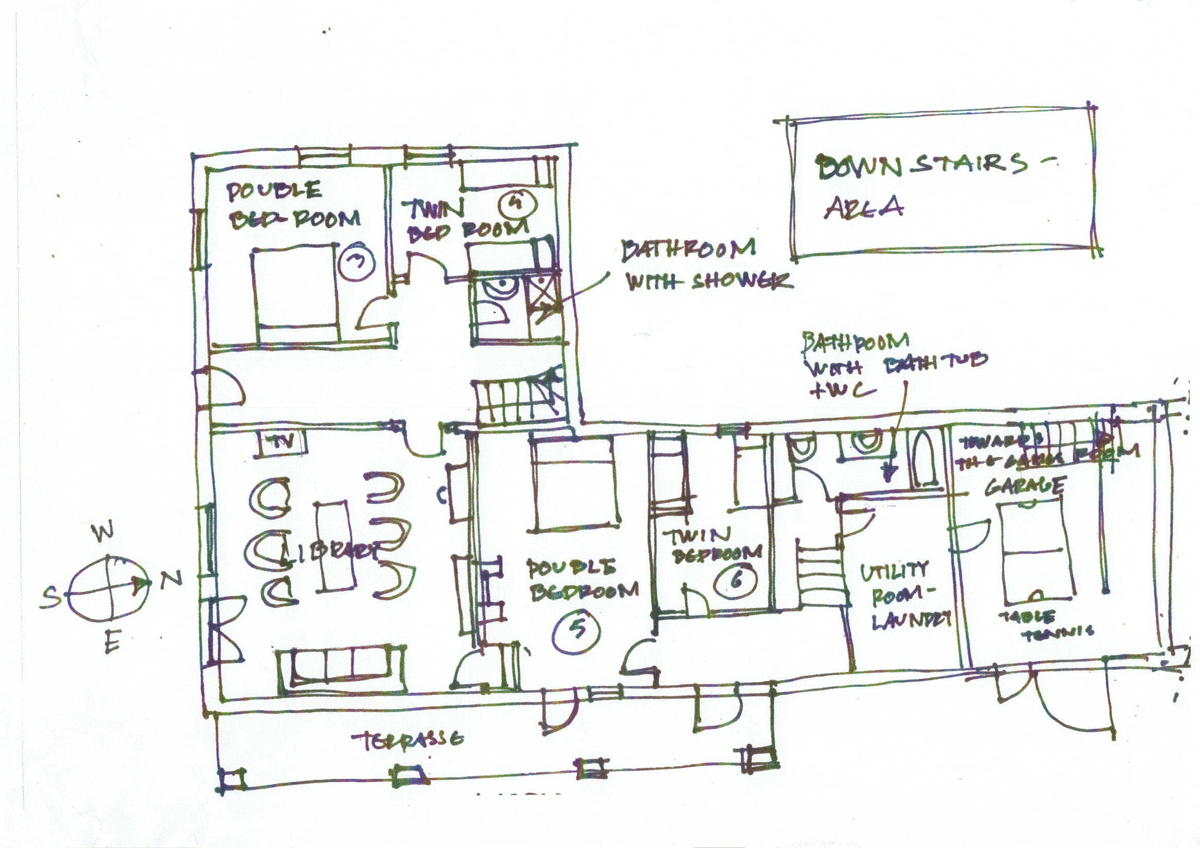 Main House Ground Floor Plan